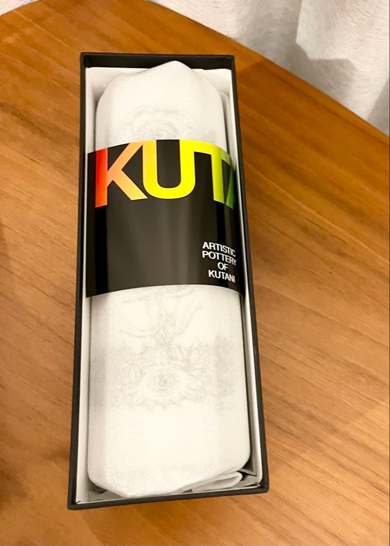 【未使用】ヒグチユウコ　ボリス雑貨店　花瓶　九谷焼　日本製　ひとつめちゃん