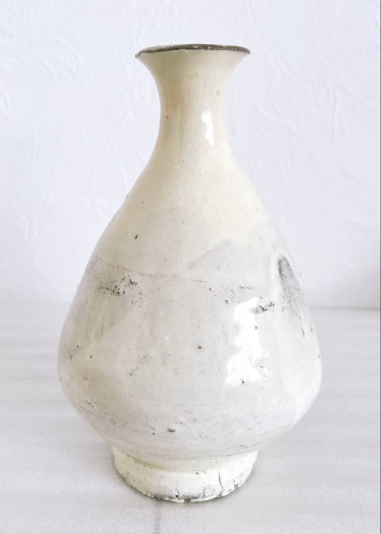高橋陽　粉引徳利　李朝　酒器　徳利　ぐい呑　盃　酒碗　新品未使用　本物保証