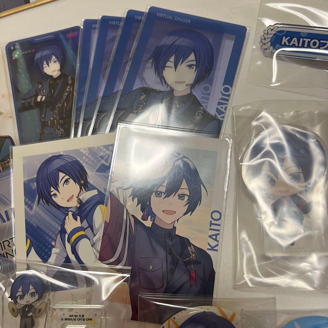 プロセカ KAITO まとめ売り 缶バッジ キーホルダー アクスタ 色紙 エピカ