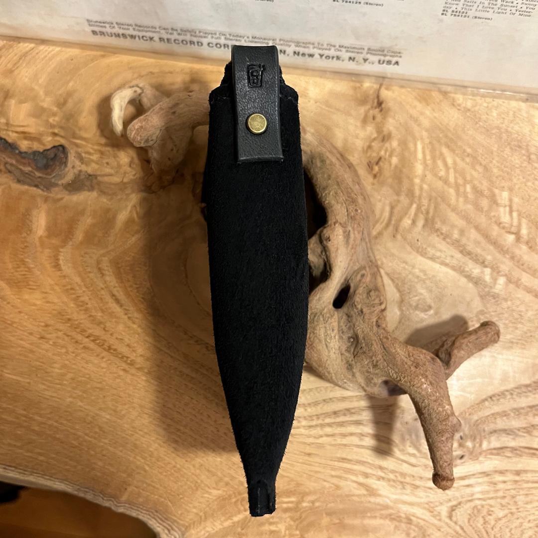 間口が広いバッグ kudu革 スエードバッグ レザーボストンバッグ 黒 #299