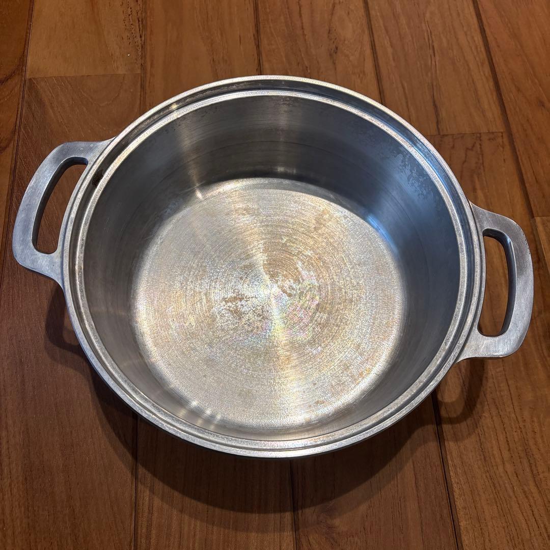 広島アルミニウム（HALムスイ）　無水鍋　20センチ