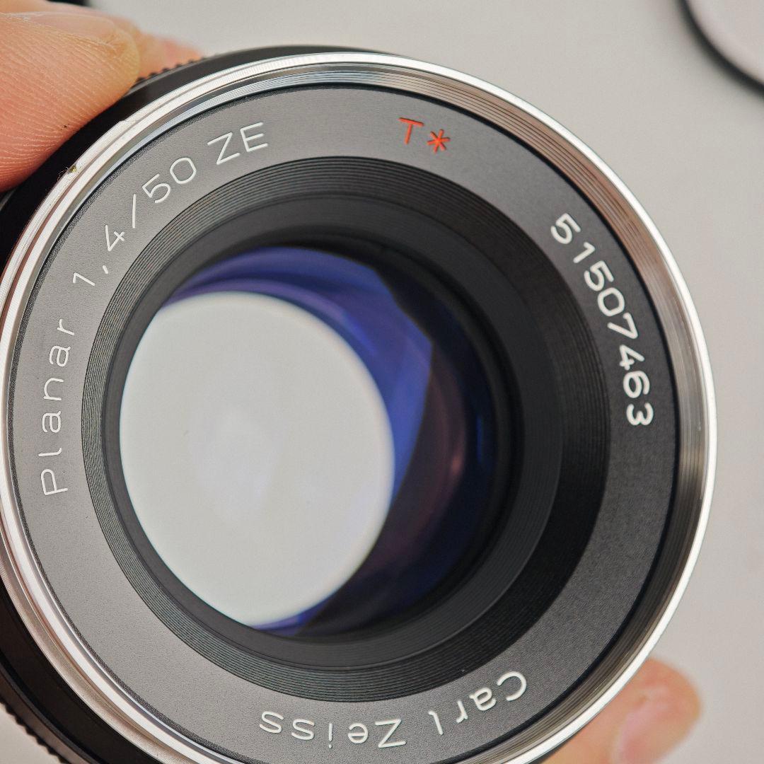 カールツァイス　プラナー50mm/F1.4 ZE （キャノンEF）