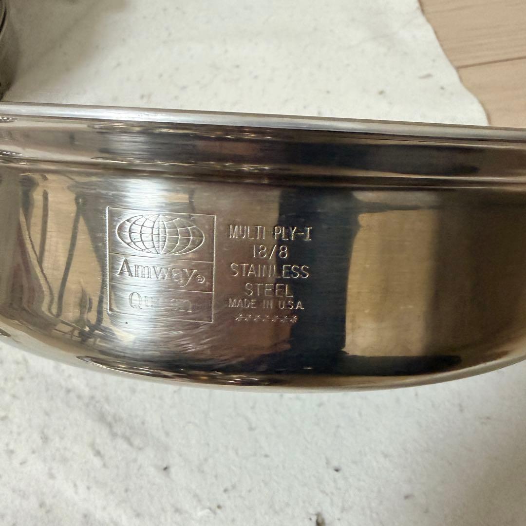 Amway Queen シチューセット フライパン ステンレス18/8 28