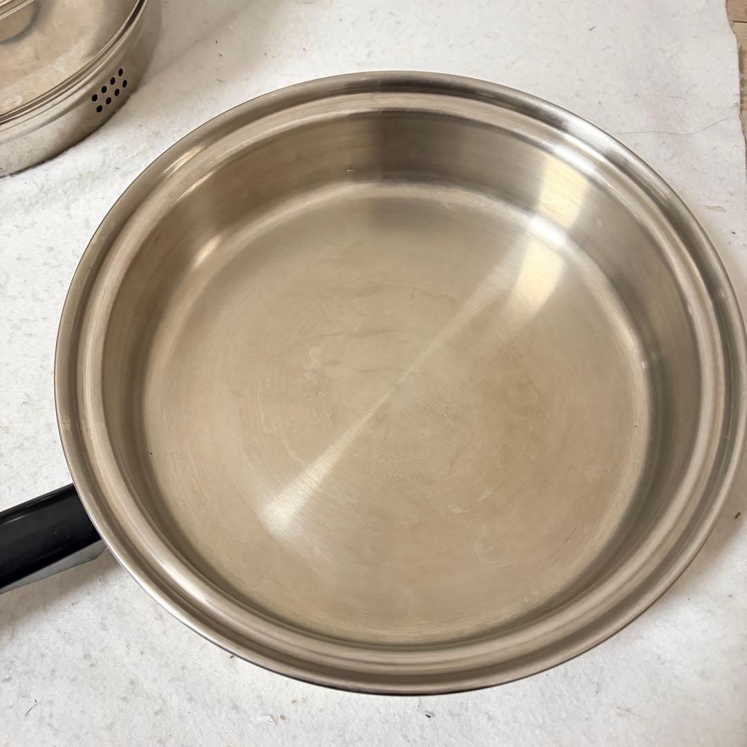 Amway Queen シチューセット フライパン ステンレス18/8 28