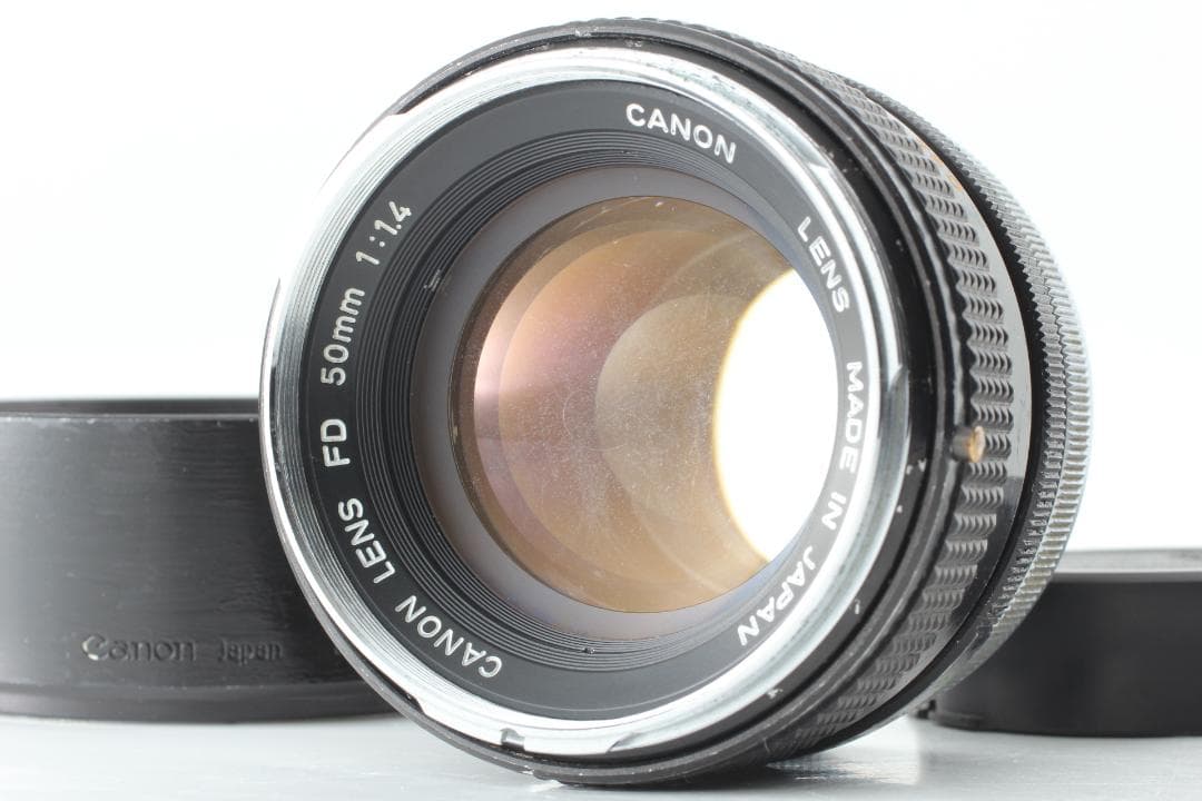 【並品　整備済】 Canon FD 50mm f/1.4 標準レンズ #930