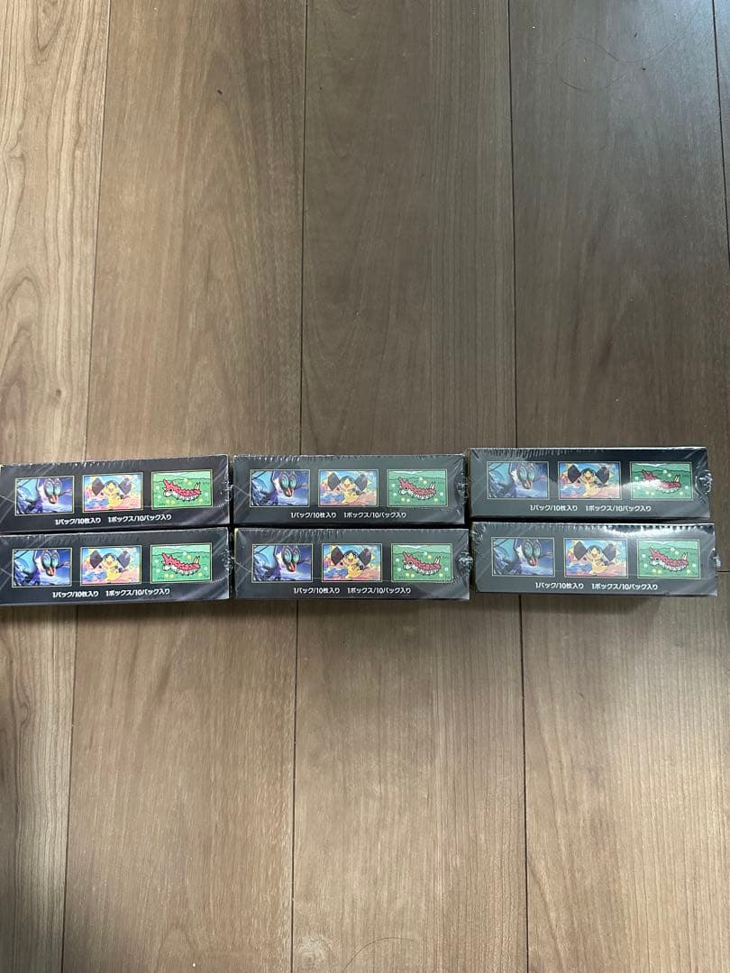 【シュリンク付き・未開封】ポケモンカード MEGAドリームex 6BOX