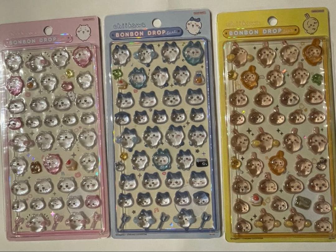 ちいかわシールセット　ボンドロ　ウォーター　マシュマロ　ぷにシャカ　全11個