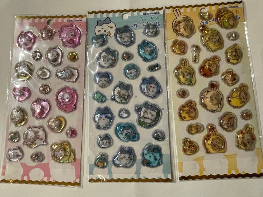 ちいかわシールセット　ボンドロ　ウォーター　マシュマロ　ぷにシャカ　全11個