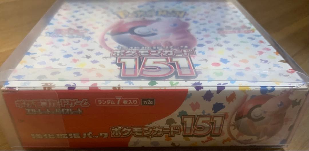 ポケモン151 強化拡張パック BOX シュリンク無し