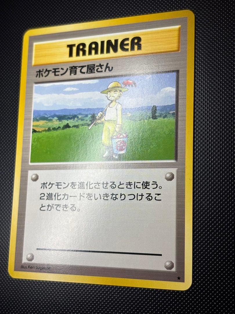旧裏　極上美品　ポケモン育て屋さん 第1弾　初版　マークあり　センタリング◎