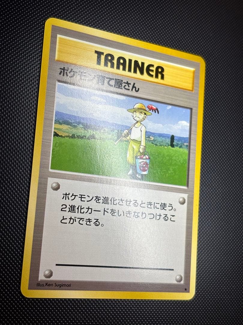 旧裏　極上美品　ポケモン育て屋さん 第1弾　初版　マークあり　センタリング◎
