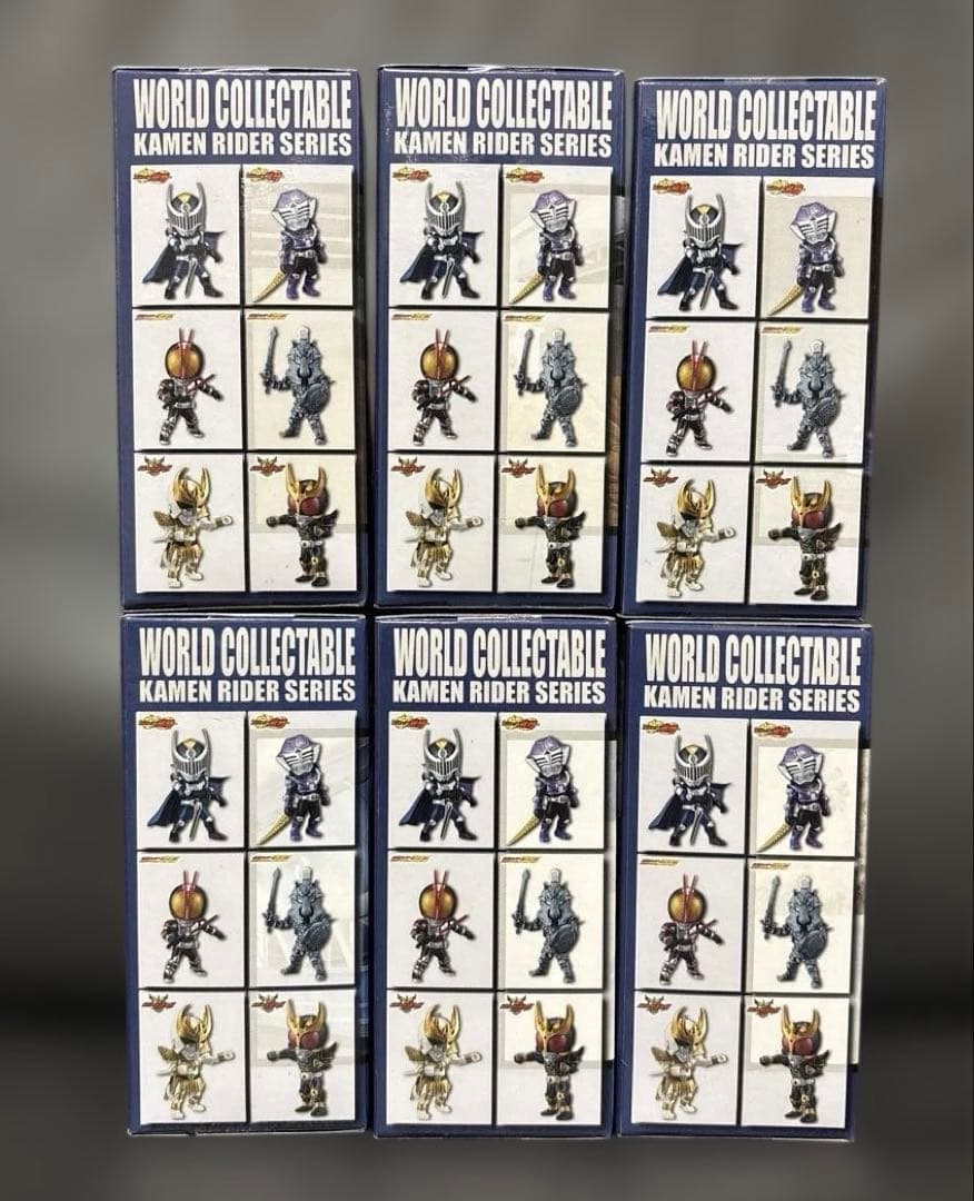 仮面ライダーシリーズ　ワールドコレクタブルフィギュア　宿命の戦い　全6種セット