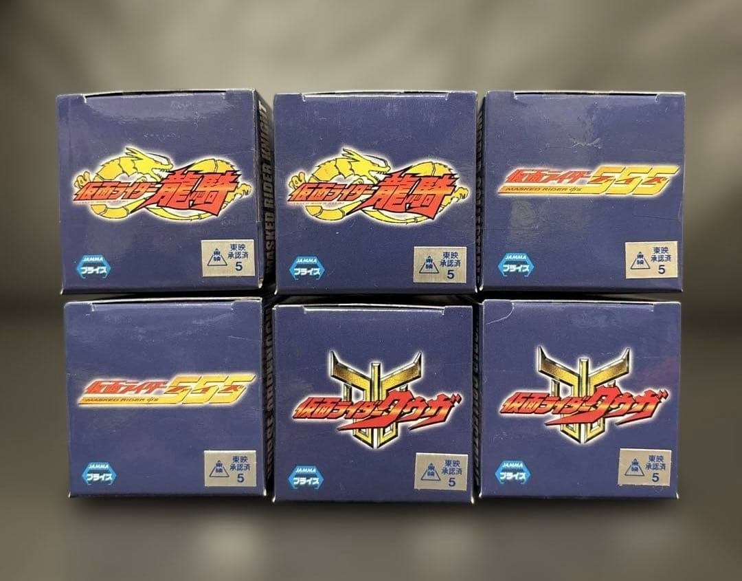 仮面ライダーシリーズ　ワールドコレクタブルフィギュア　宿命の戦い　全6種セット