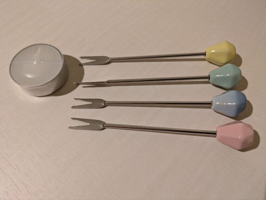 ル・クルーゼ　チーズフォンデュセット　新品未使用　箱付き