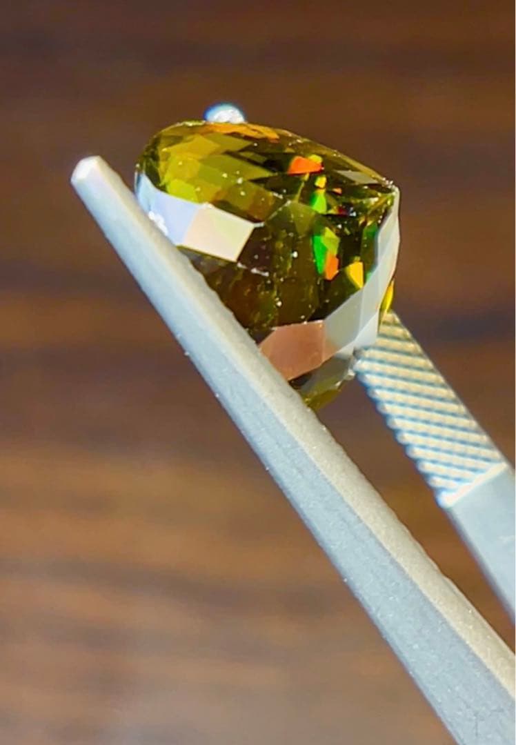 ◆極大◆13.450ctイエロースフェーン 天然 宝石 パワーストーン