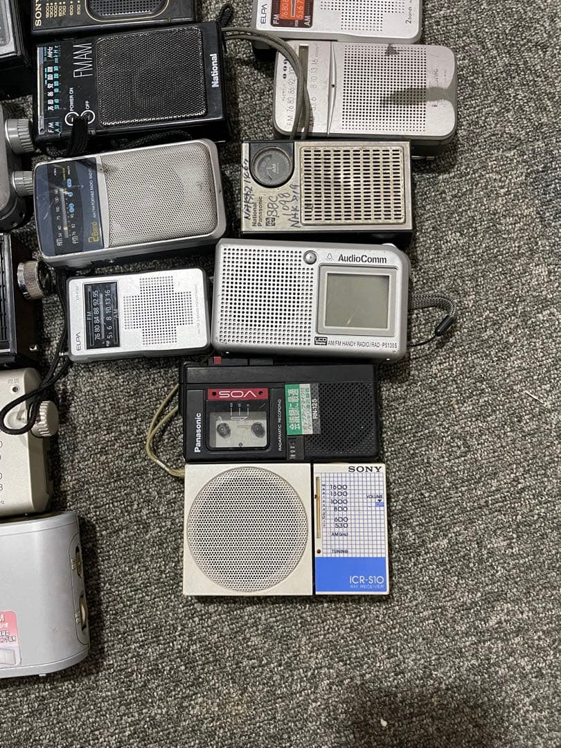 ラジオ ジャンク品 大量 まとめセット　23台