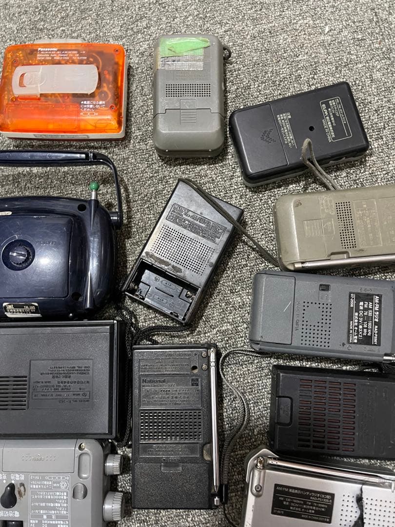 ラジオ ジャンク品 大量 まとめセット　23台