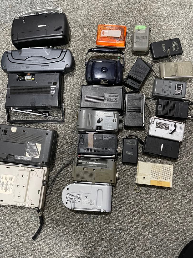 ラジオ ジャンク品 大量 まとめセット　23台
