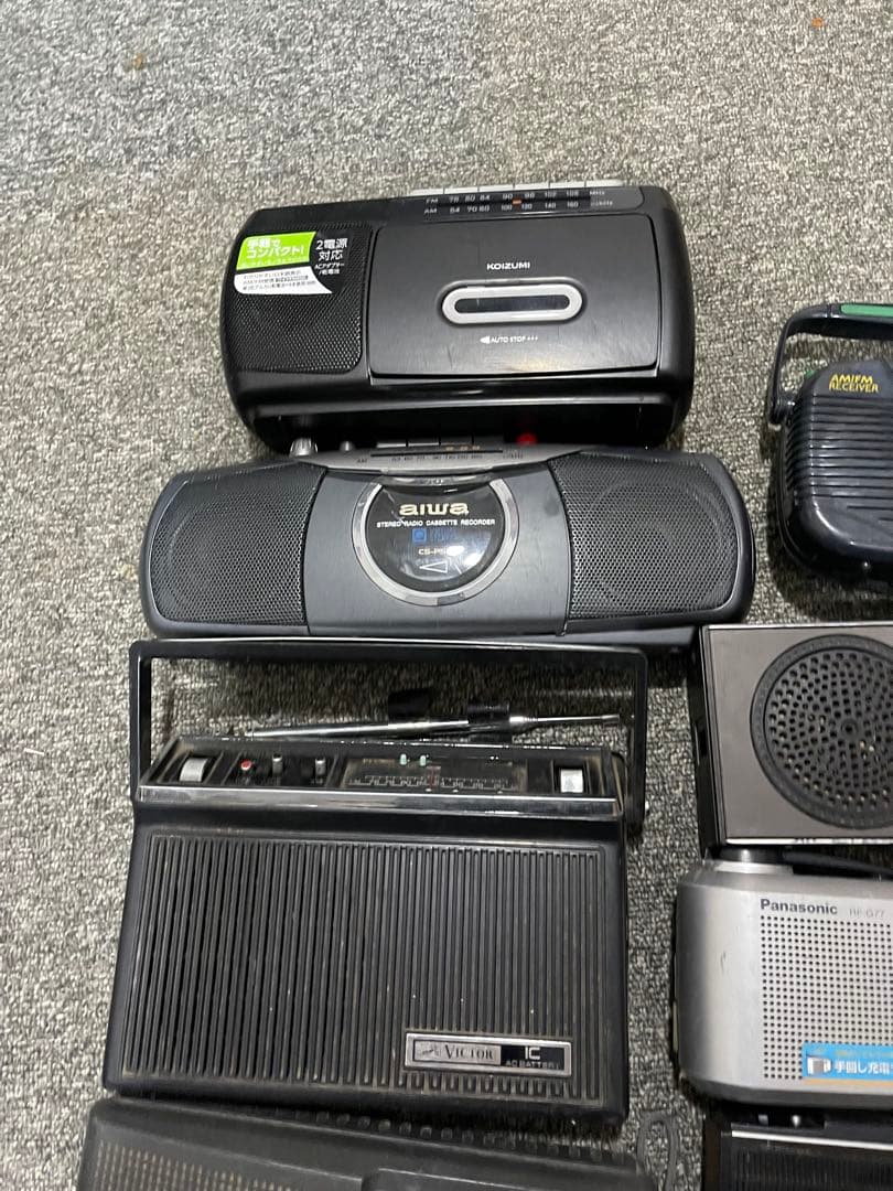 ラジオ ジャンク品 大量 まとめセット　23台