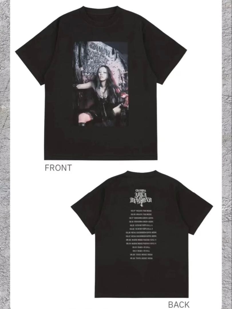 ちゃんみなAOD4 ライブTシャツ　RF限定ポーチセット