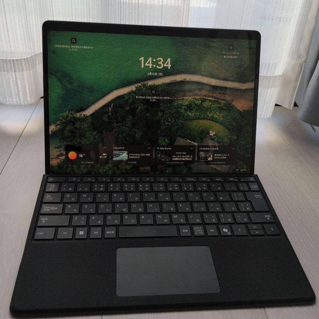 Surface Pro X 、16 GB、256 GB、スリムペン付き