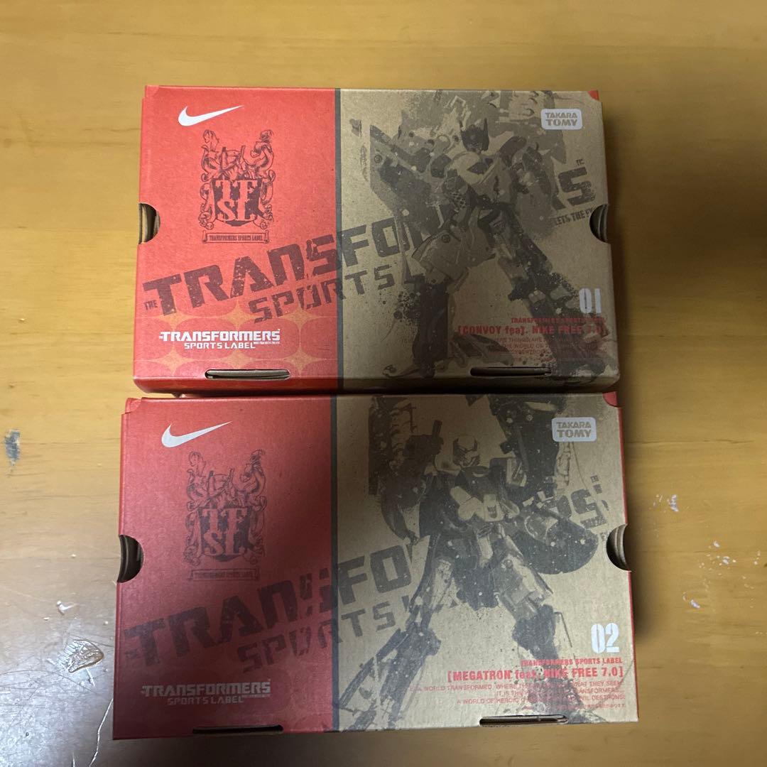 新品・未開封　Nike Free 7.0 トランスフォーマー フィギュアセット