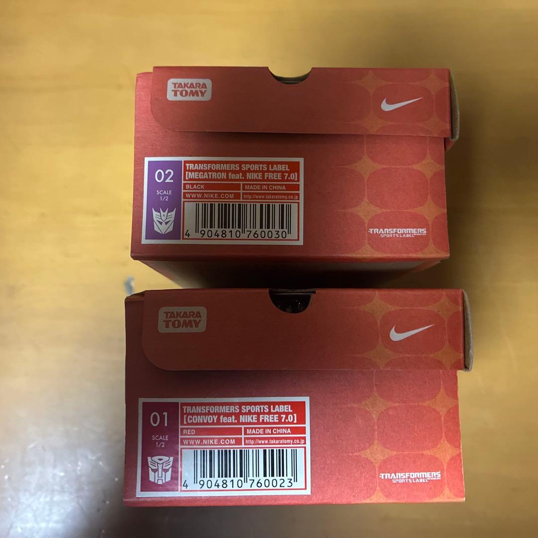 新品・未開封　Nike Free 7.0 トランスフォーマー フィギュアセット