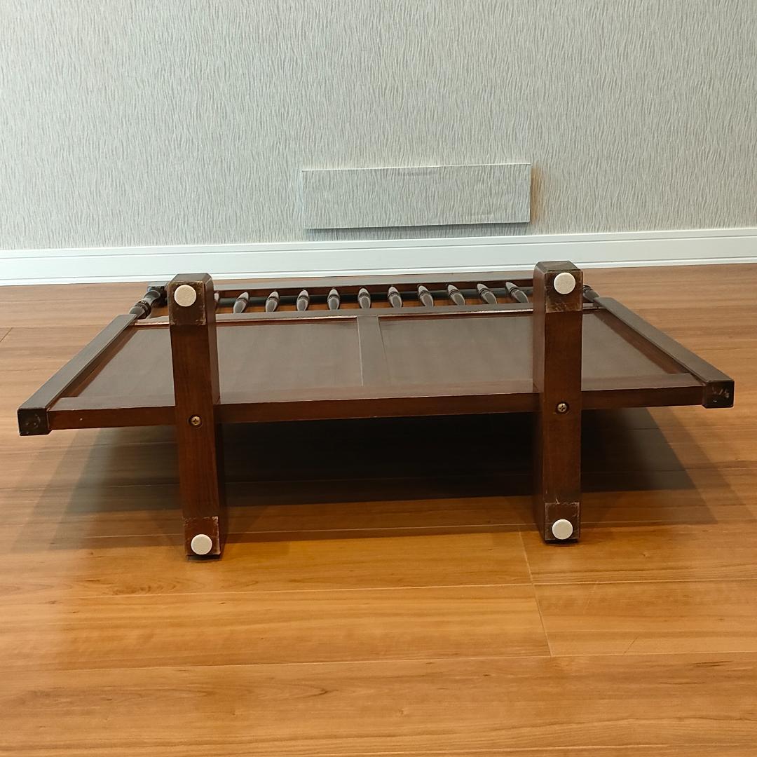 アンティーク　パーテンション　衝立　木製　挽物細工