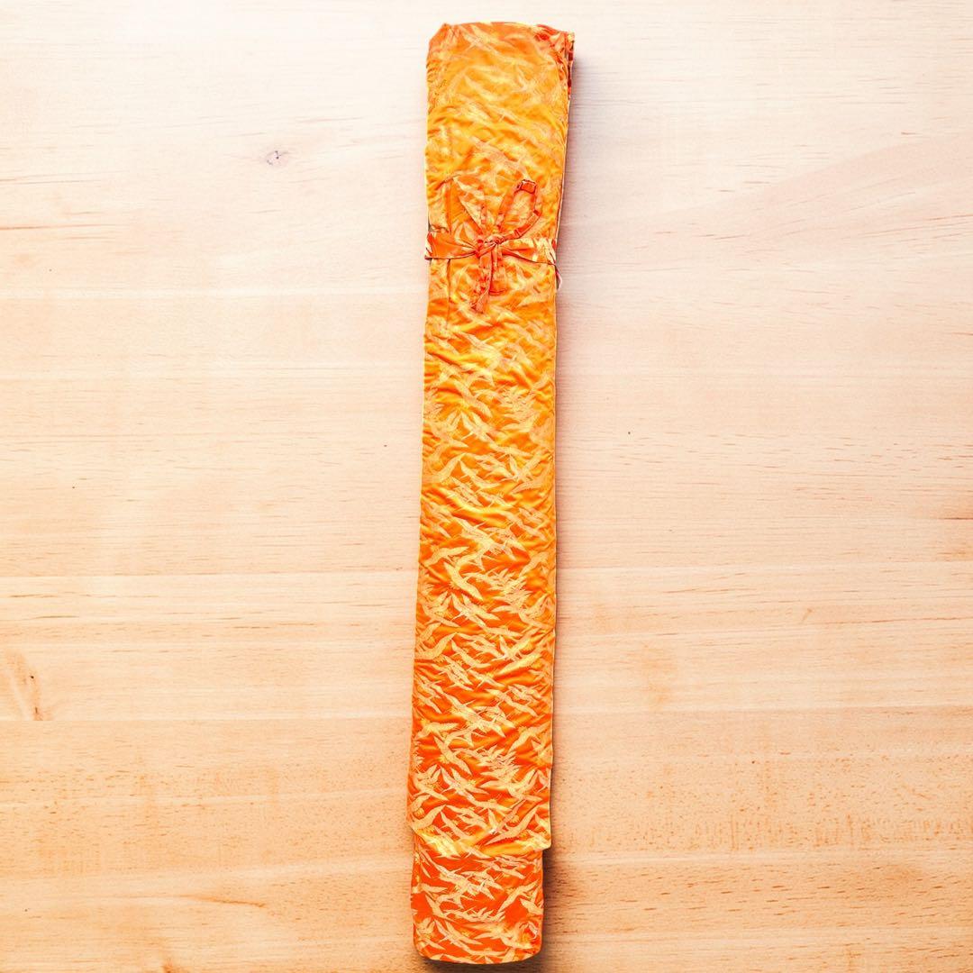 送料無料✨美杢 十三弦琴 綾杉彫り 鶴松図 蒔絵風 和装飾 専用ケース付 琴