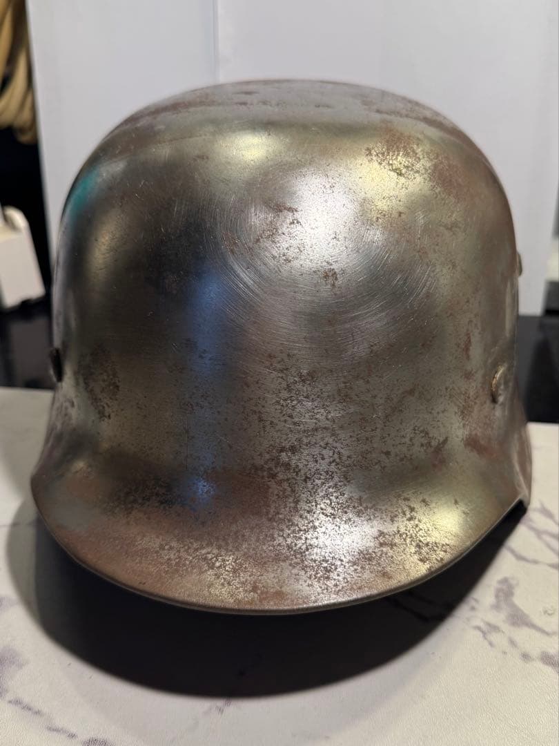 金属製クラシックヘルメット ナチヘル ミリタリーヘルメット