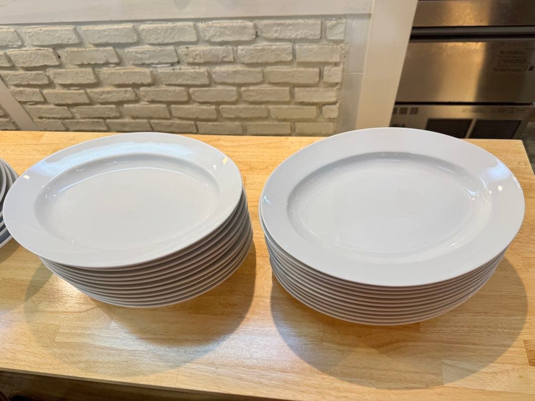 【本日終了します】白皿　中型22枚セット