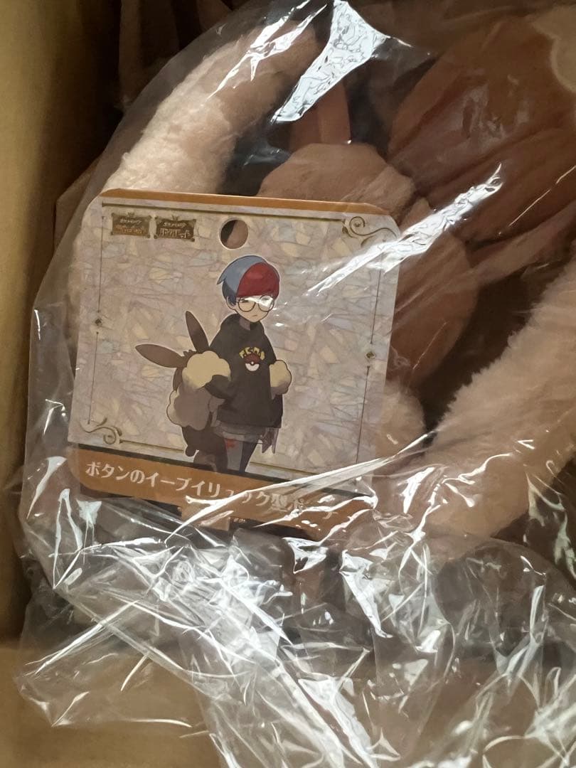 ボタンのイーブイ リュック型ポーチ