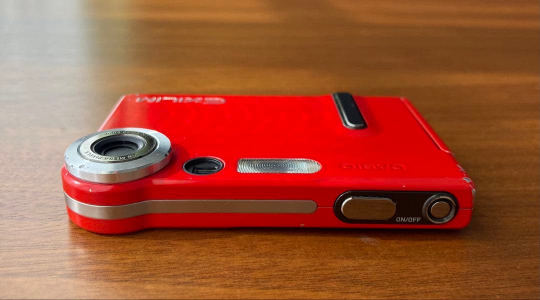 CASIO EXILIM EX-S20 カシオ エクシリム デジタルカメラ 赤