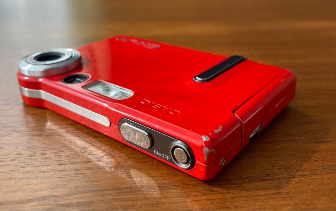 CASIO EXILIM EX-S20 カシオ エクシリム デジタルカメラ 赤