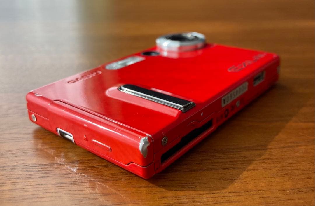 CASIO EXILIM EX-S20 カシオ エクシリム デジタルカメラ 赤