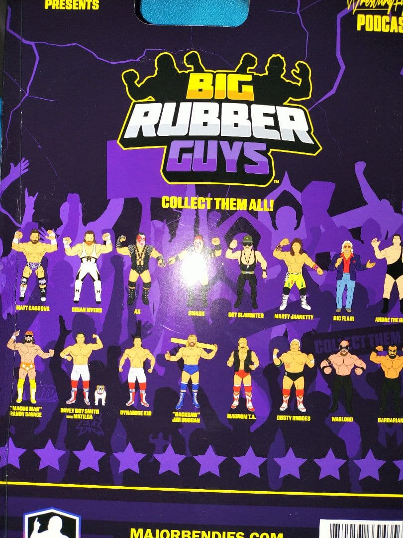 WWE Big Rubber Guys　社 ウオーロード　新品未開封。