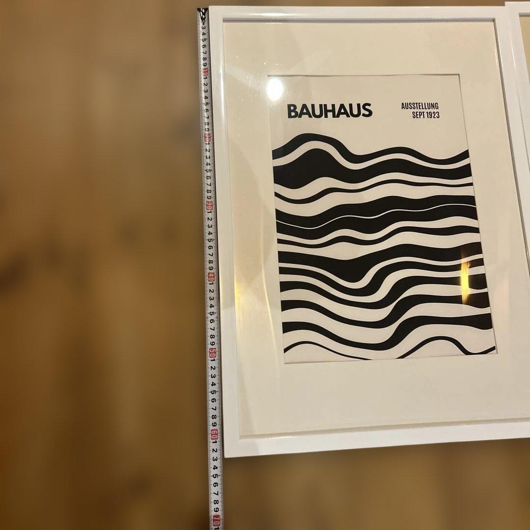 バウハウス アートポスター 白黒　3枚