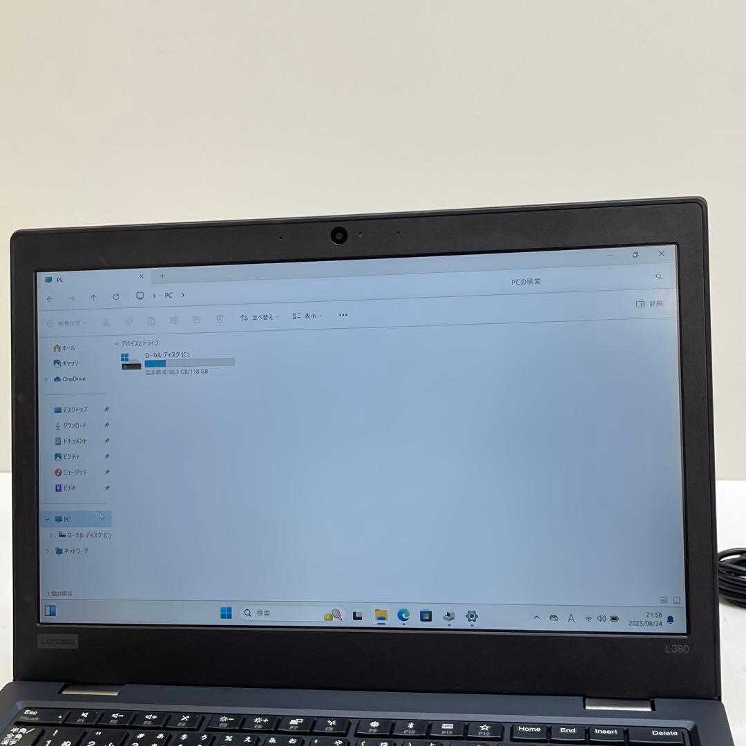 #161 [美品] レノボ Thinkpad L380 Celeron 4GB