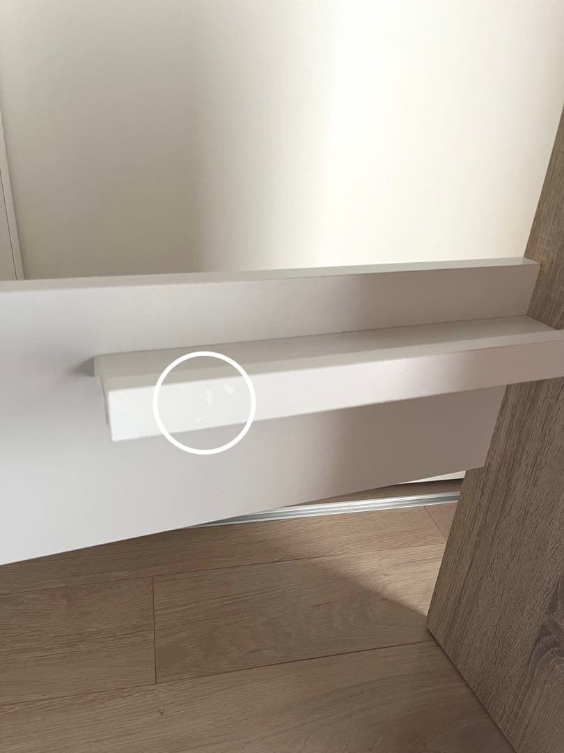 LOWYA （ロウヤ）L字デスク 100cm オーク/ホワイト