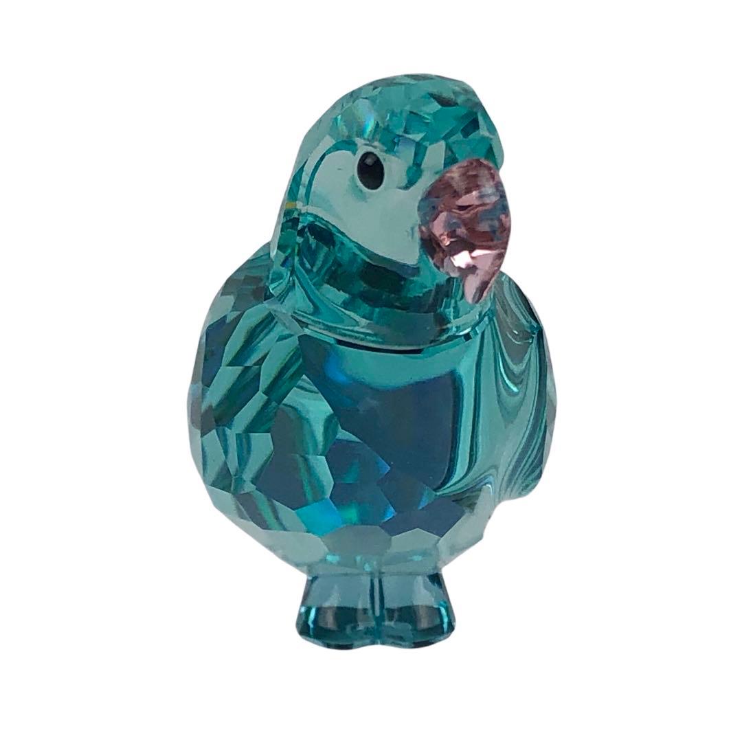SWAROVSKI Jungle Beats インコ クリスタル フィギュア