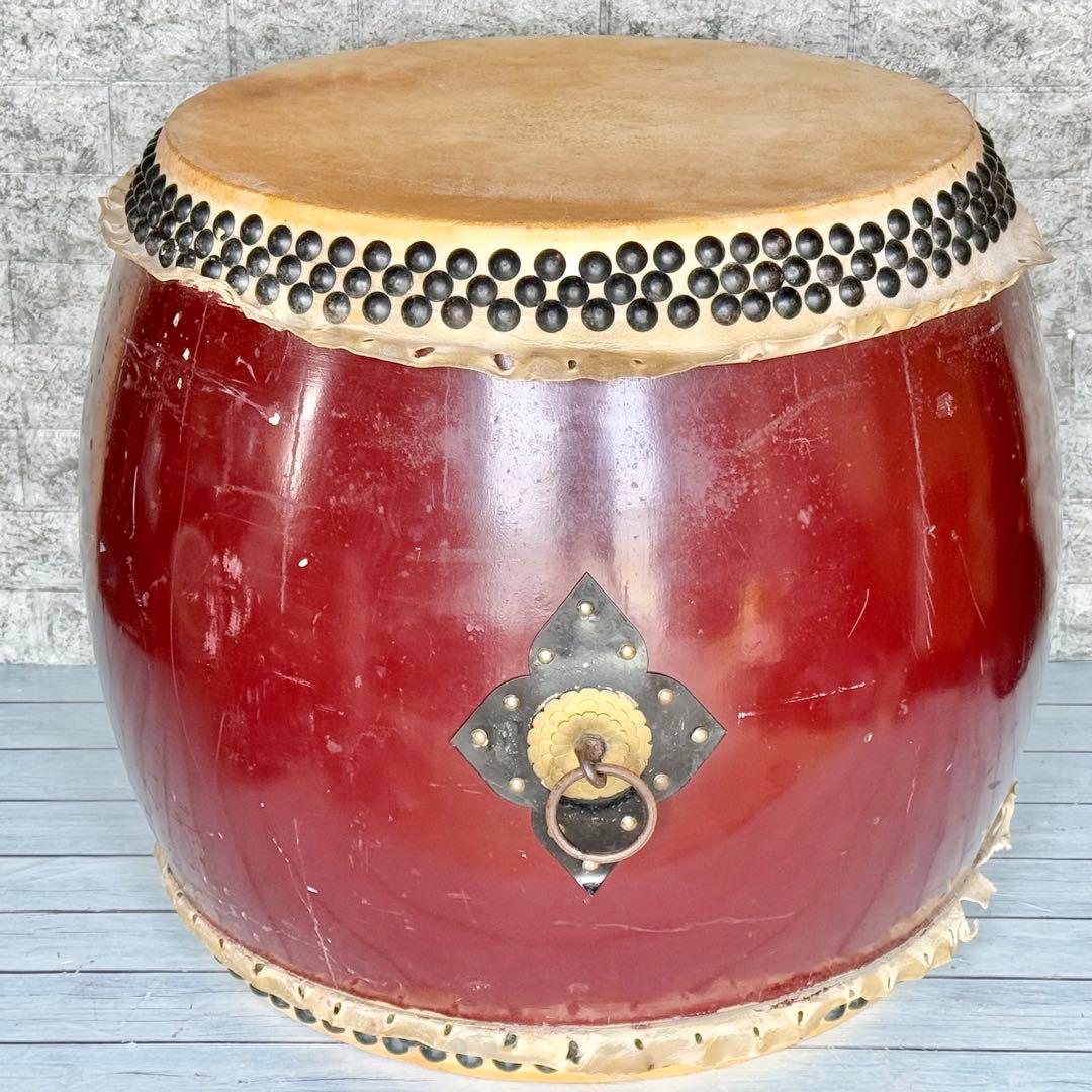 長胴和太鼓・打面一尺八寸・全長二尺・宮太鼓・大胴