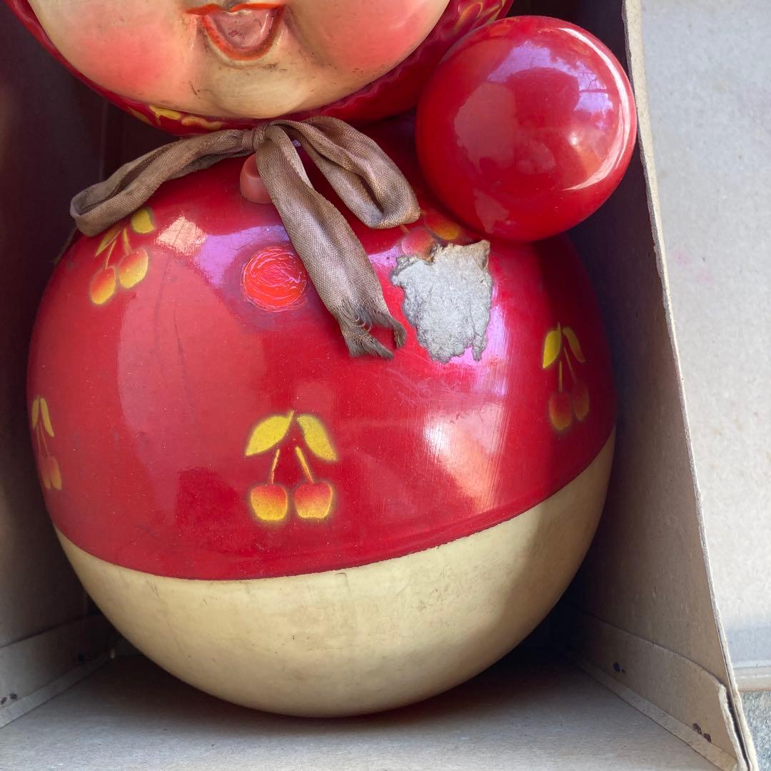 かわいい 起き上がりこぼし 昭和レトロ