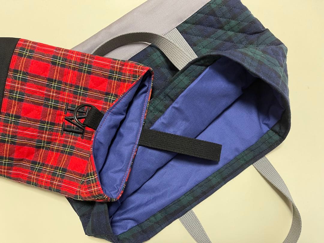 【かおり】イニシャル刺繍レッスンバッグL 上履き入れL セット