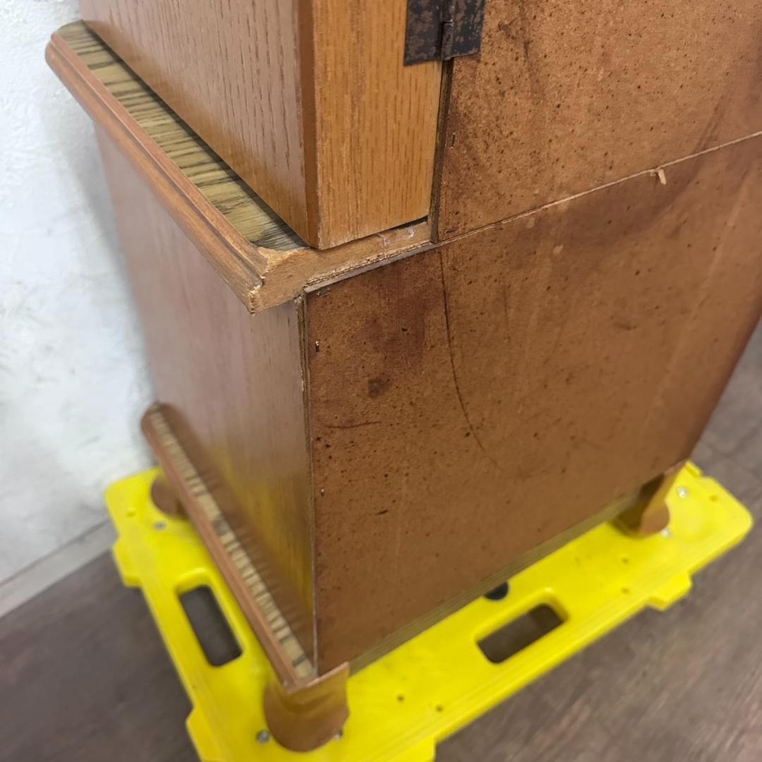 USDE アンティーク　レトロ　ミラー付　　ジュエリーチェスト　猫脚