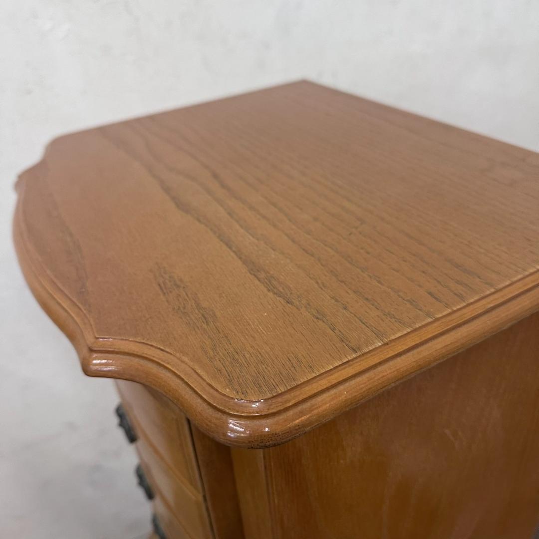 USDE アンティーク　レトロ　ミラー付　　ジュエリーチェスト　猫脚