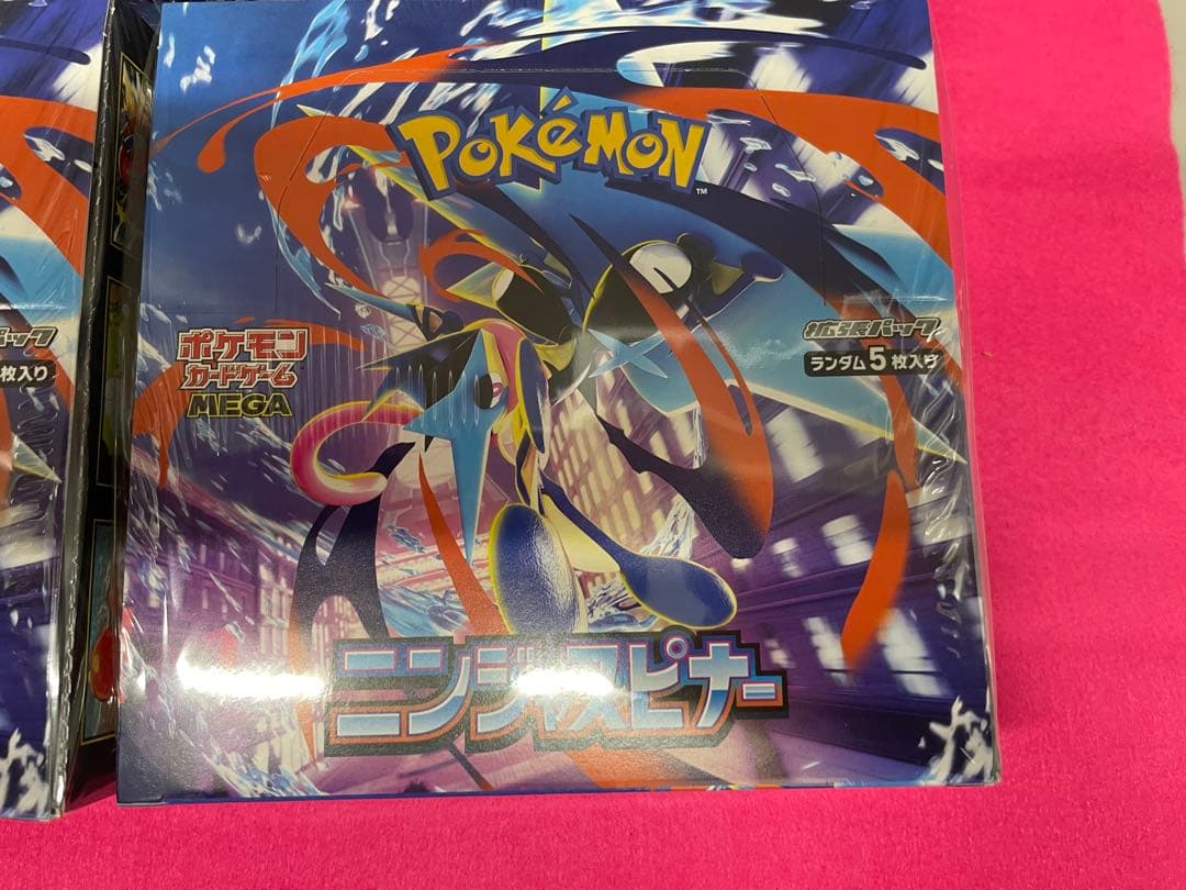 ポケモンカード ニンジャスピナー 新品未開封 シュリンク付き 6box