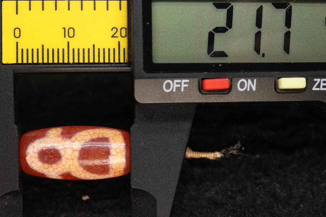 ジービーズ チベット天珠。　財神天珠（ざいしんてんじゅ) [DziTibet]