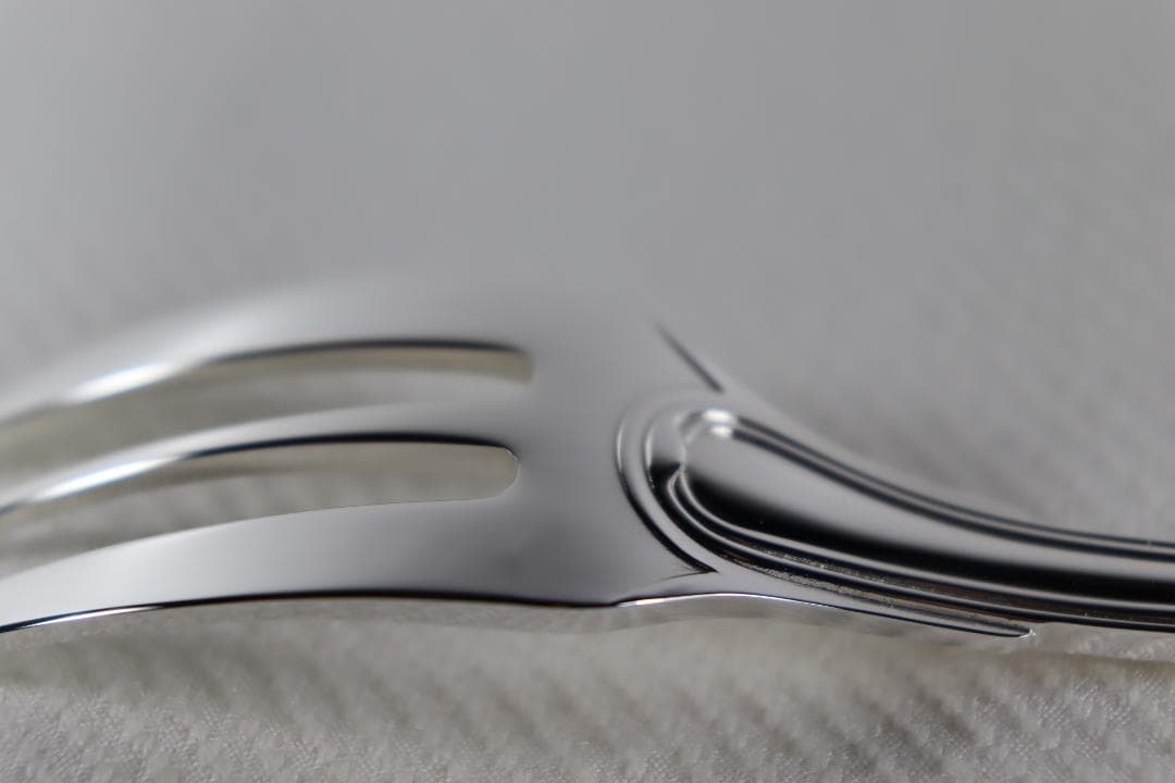 クリストフル■スターリング925製ケーキフォーク■ジュベール■極上の個体です！