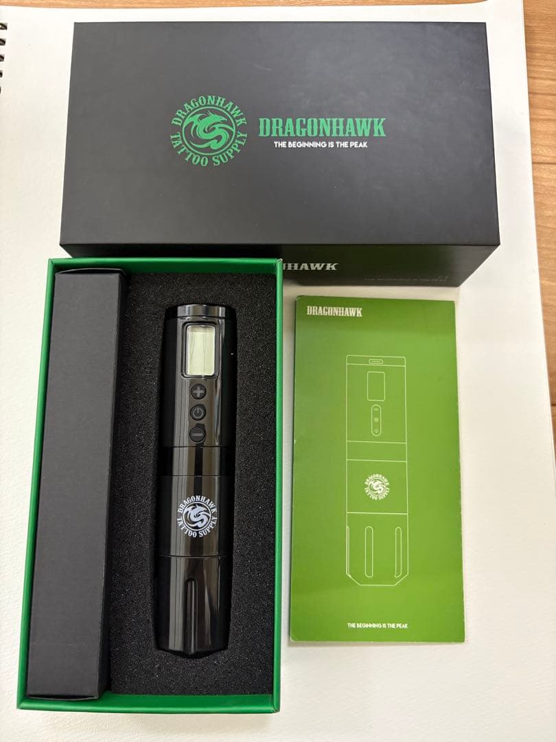 Dragonhawk ワイヤレスタトゥーマシン