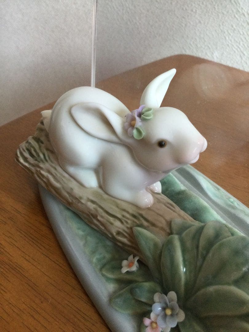 リヤドロ　ウサギ 写真立て